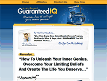 Tablet Screenshot of guaranteediq.com